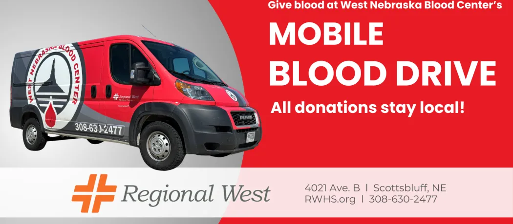 West Nebraska Blood Center Mobile Blood Drive