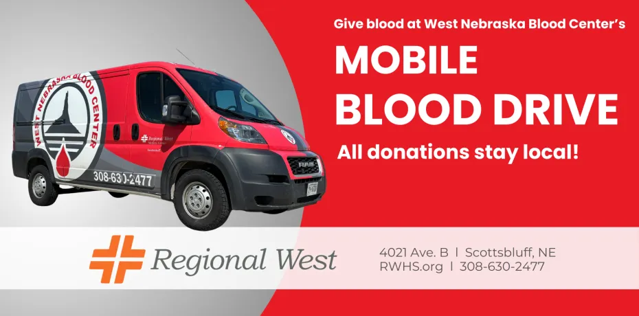 West Nebraska Blood Center Mobile Blood Drive