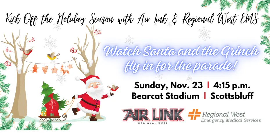 Air Link and Regional West EMS Santa Event