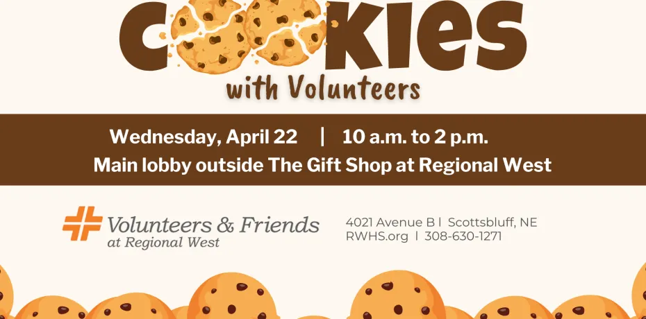 Cookies with Volunteers