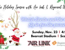 Air Link and Regional West EMS Santa Event