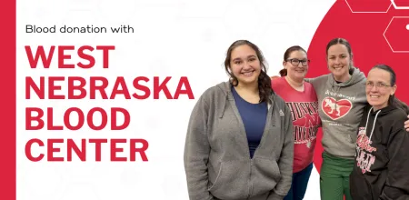 Blood donation at West Nebraska Blood Center