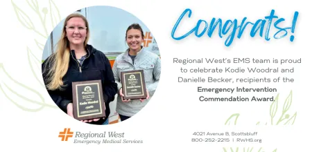 EMS Emergency Intervention Commendation Award